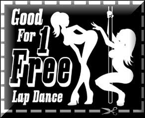 coupon for free lapdance