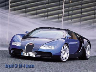 Bugatti veyron (blue)