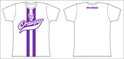 Orduspor Çift Çizgili T-Shirt