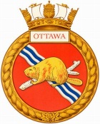 HMCS Ottawa Crest