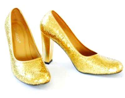 gouden schoenen!