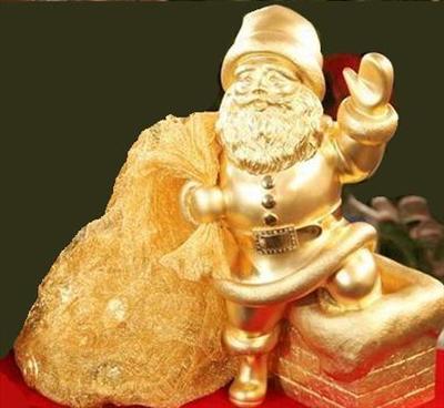 een gouden kabouter!