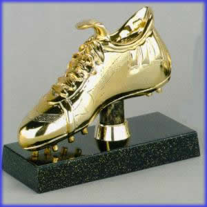 een gouden schoen!