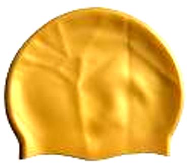 een gouden badmuts!