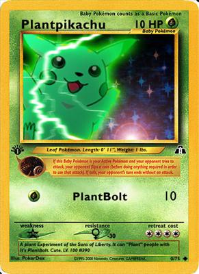 Plant Pikachu