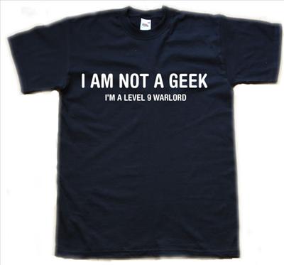 Not A Geek Shirt