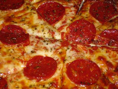 Pizza from Joe's Station House
