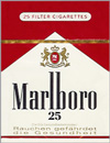 Pack of Marlboro 25's from the old Clark Station