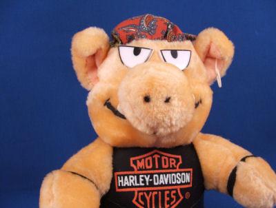 Stuffed Harley Pig from Philipps 66