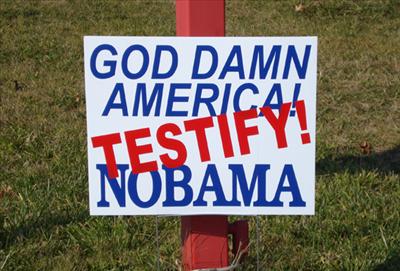 haters obama sign