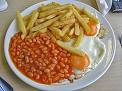 Egg Chips & Beans