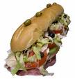 Sub Sandwich with Eveything