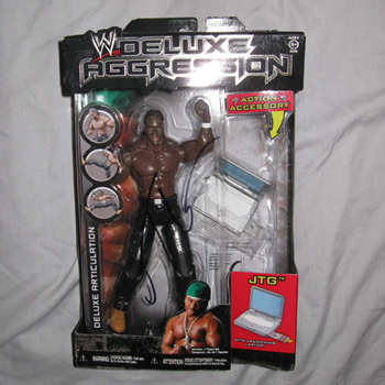 jtg singed ruthless  agression action figure