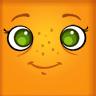 moving orange face!