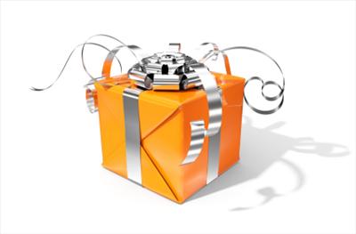 Orange  Present