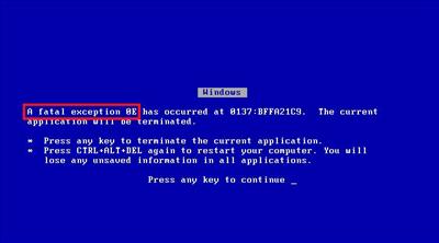 A Fatal Exception