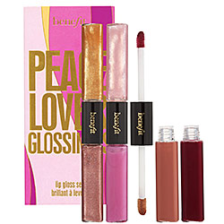 Benefit Peace Love & Glossiness Lip Gloss Set