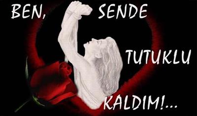 aşk mesajı içeren bi resim