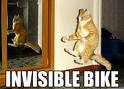 Invisible bike