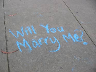 WIll you marry me?