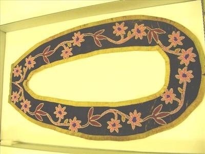 Beaded Mens Collar