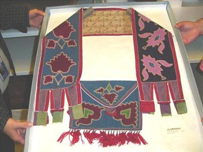 Beaded Bandolier Bag