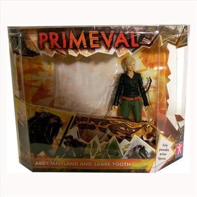 Primeval Abby and Smilodon