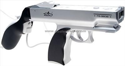 Nintendo wii-machine gun