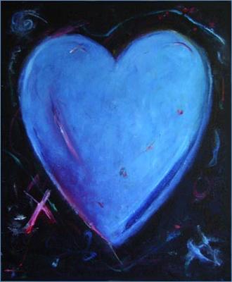 blue heart