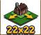 22 X 22