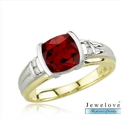 Fine Ruby Ring by Jewelove