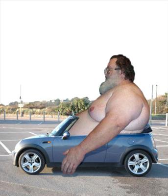 Fette Autofahrer!