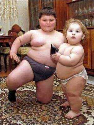 Fette Kinder!
