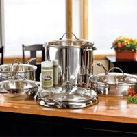 Princess Heritage® Stainless Steel 10-Pc. Gourmet Set & Bonus (6638)