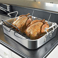 Princess Heritage® Stainless Steel Large Roaster & Rack (6605)