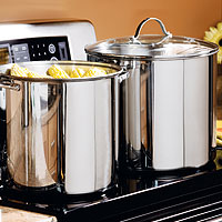 Princess Heritage® Stainless Steel 12-Qt. Stockpot w/Lid (6423)