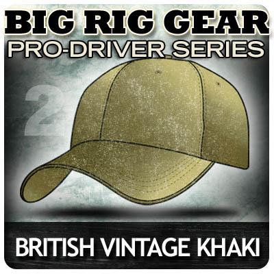 British Vintage Khaki Cap