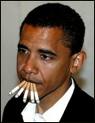 obama smoking