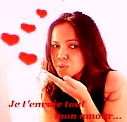 Je t'envoie tout mon amour