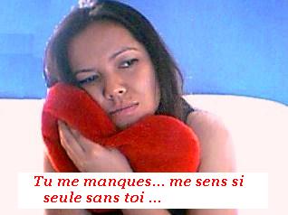 Tu me manques...me sens si seule sans toi