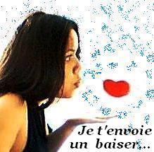 Je t'envoie un baiser