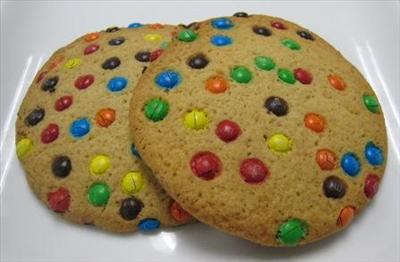 M&M cookies