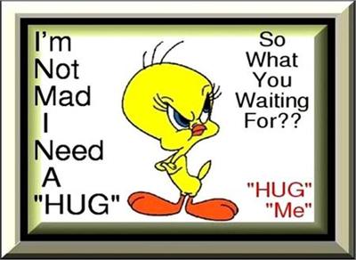 I need a hug bird request