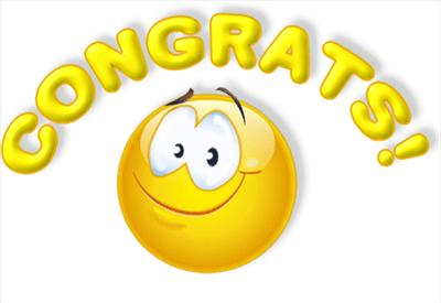 Congrats!