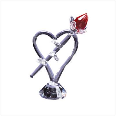 A rose and heart