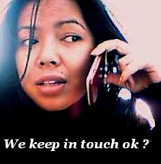 We keep in touch ok ?
