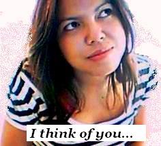 I think of you