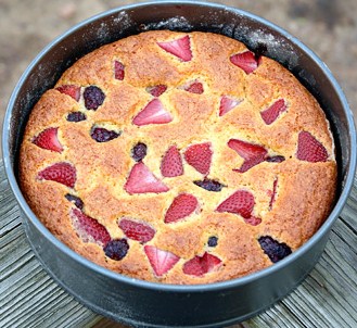 Sweet Corn Coffee Cake