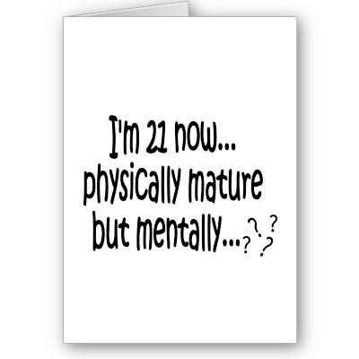 Happy 21st Card