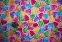 Colorful Drawn Hearts